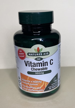 Vitamin C 500mg Chewable 50ct