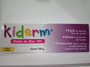 Kiderm Cream Zinc Oxide 10% x 100g