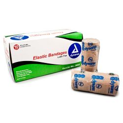 ELASTIC BANDAGE 4" 10/BOX