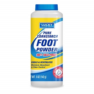 LUCKY FOOT POWDER CORNSTARCH 5OZ