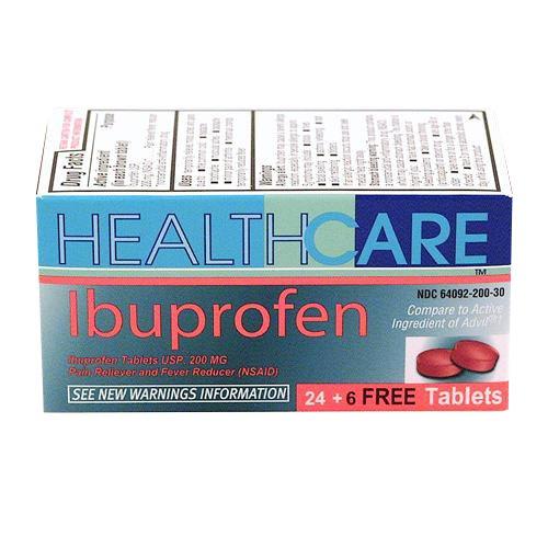 Ibuprofen 200mg 30/ct