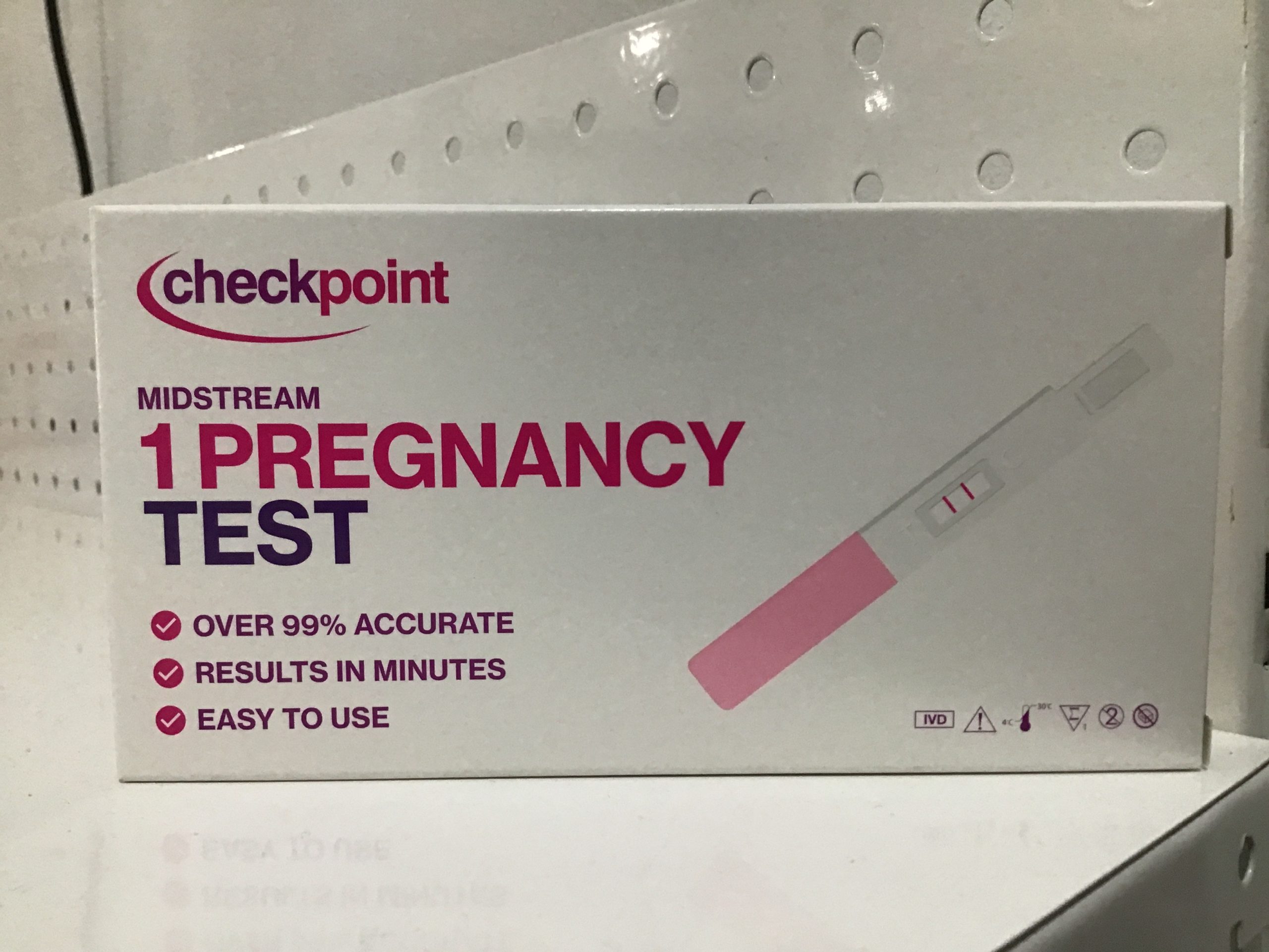 Checkpoint midstream pregnancy test 1ct