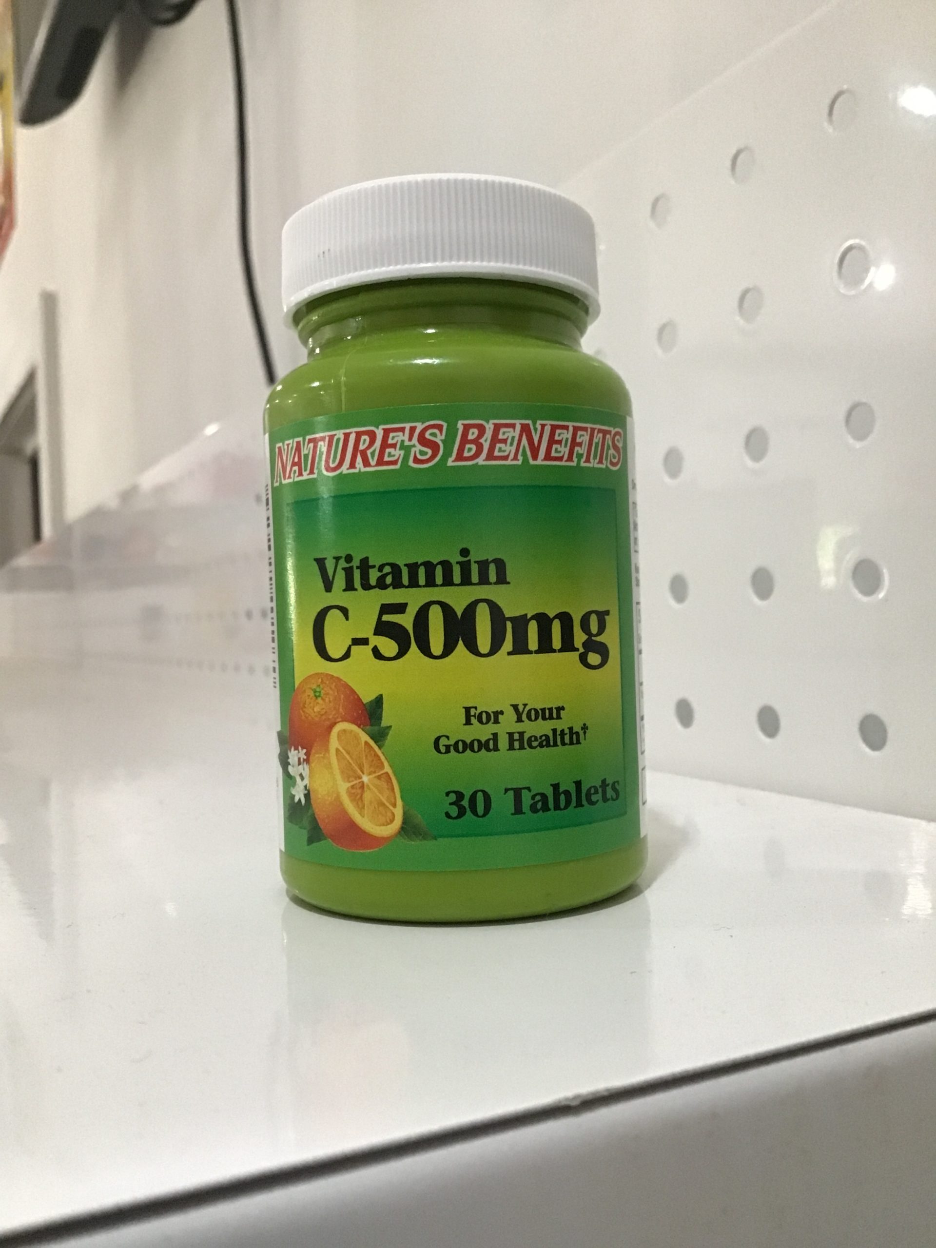 NATUERS BENEFITS VITAMIN C 500 MG X 30