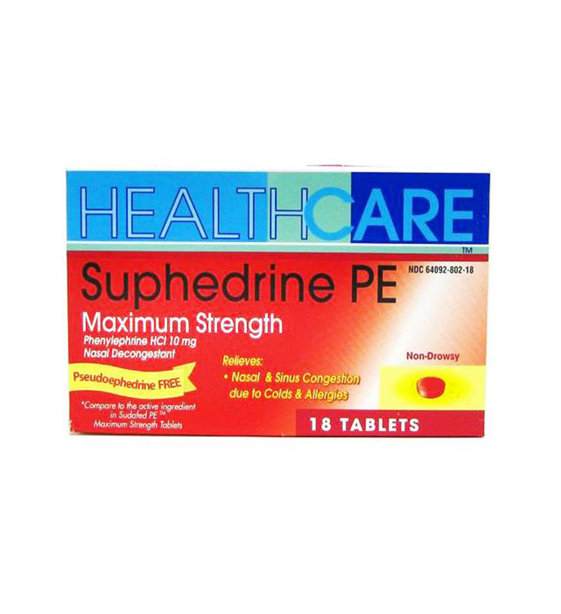 HC Suphedrine PE M/S Tablet 10 mg x 18