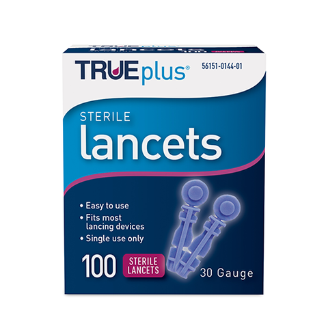 Trueplus Lancets 30G – 100 CT