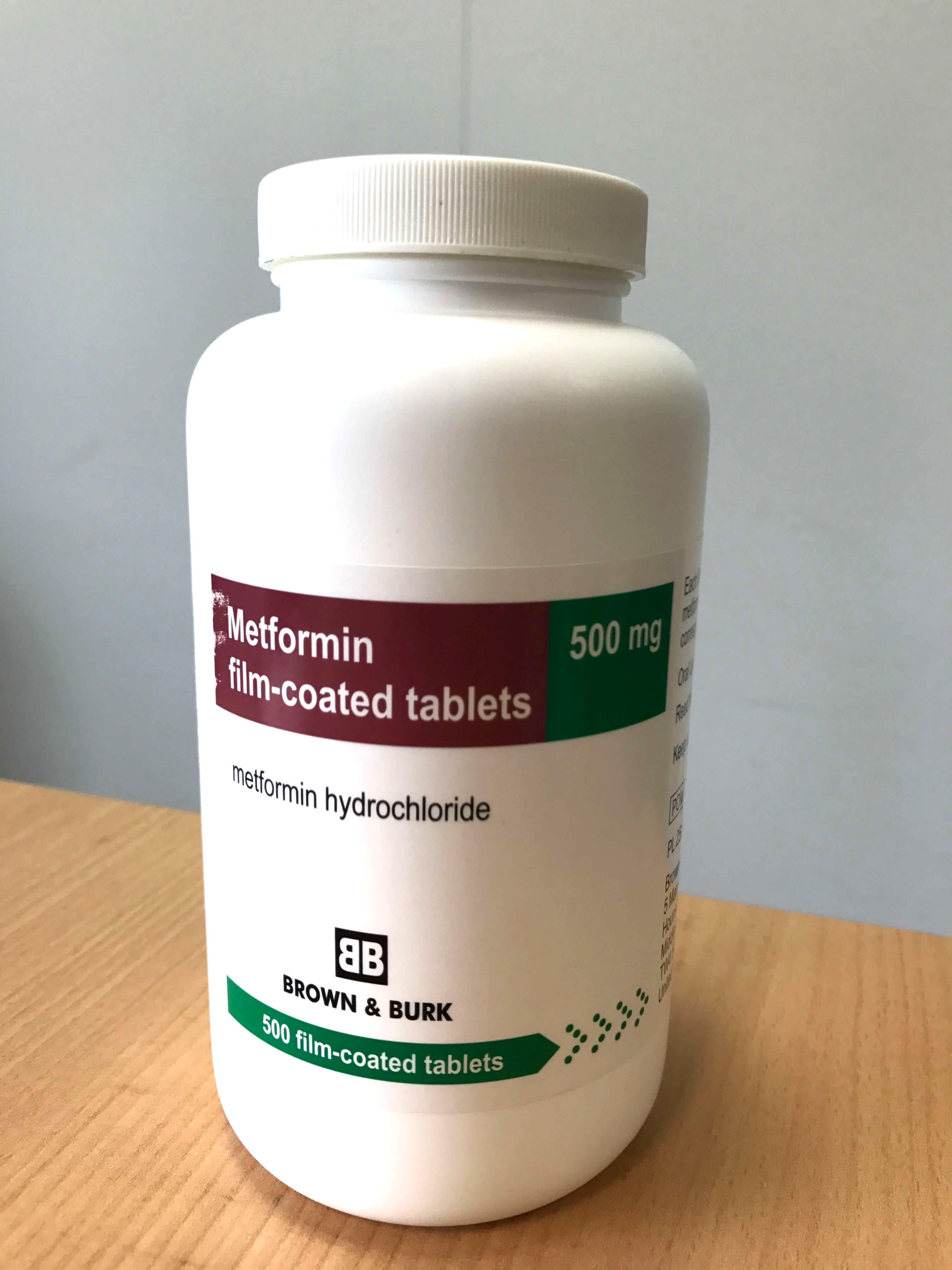 Metformin 500mg x 500ct