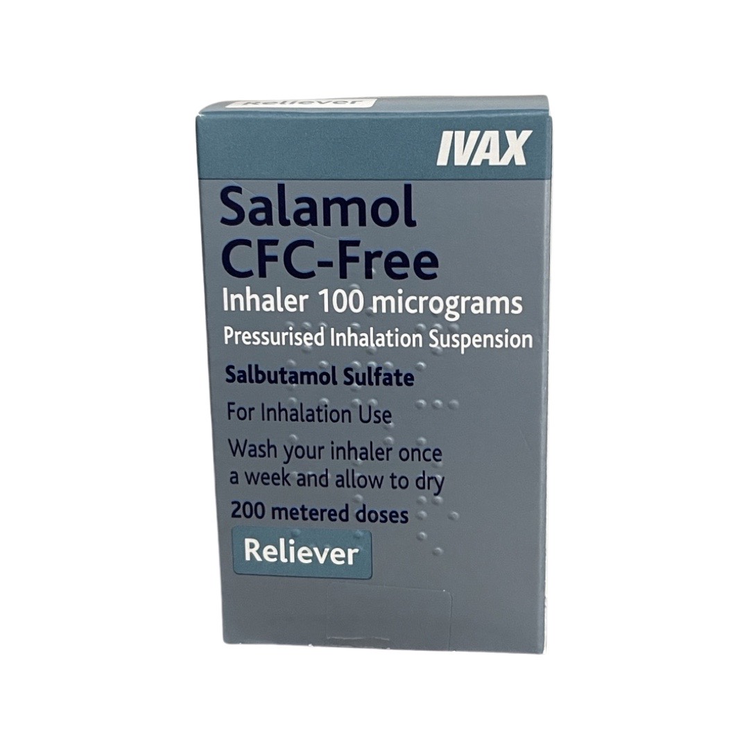Salbutamol 100mcg x 200 metered doses May/2025
