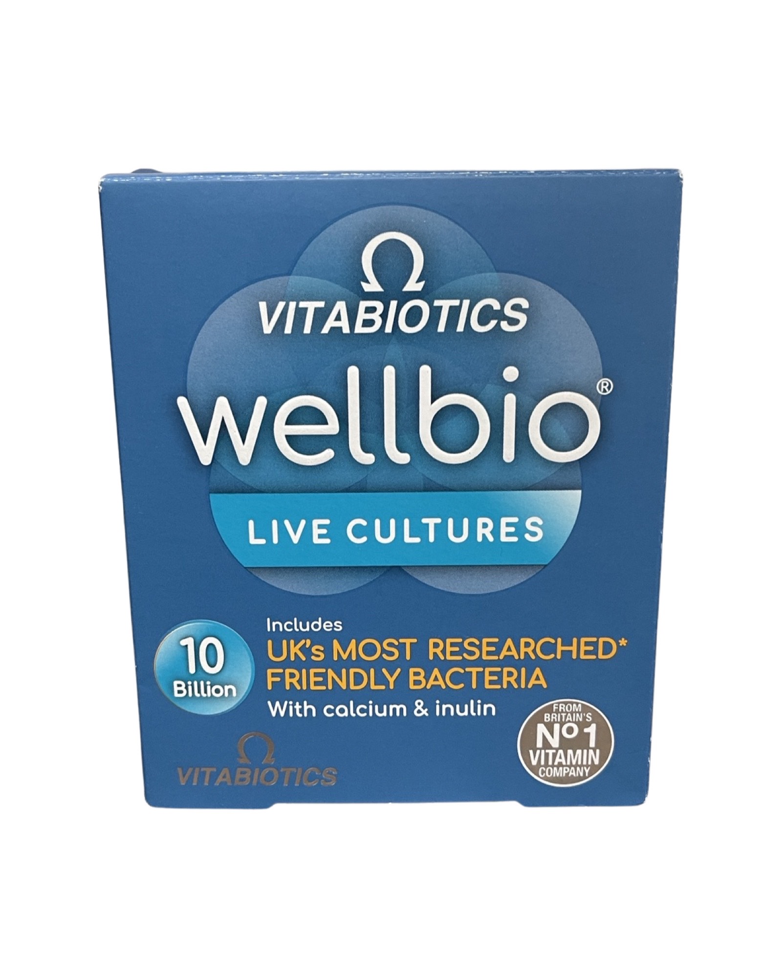 Vitabiotics Wellbio Live Culturs 30 Vegan Capsules