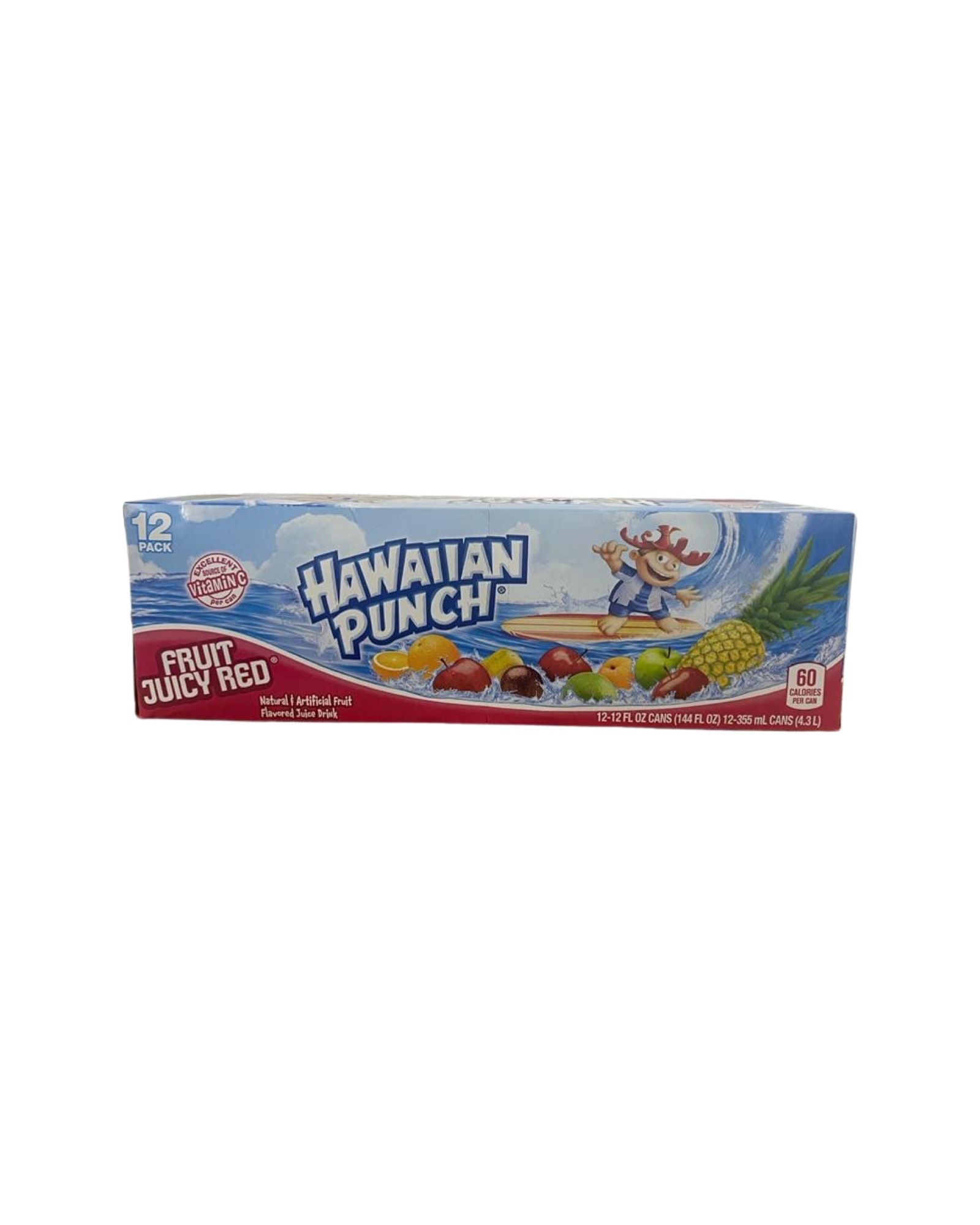 HAWAIIAN FRUIT PUNCH 12/PK