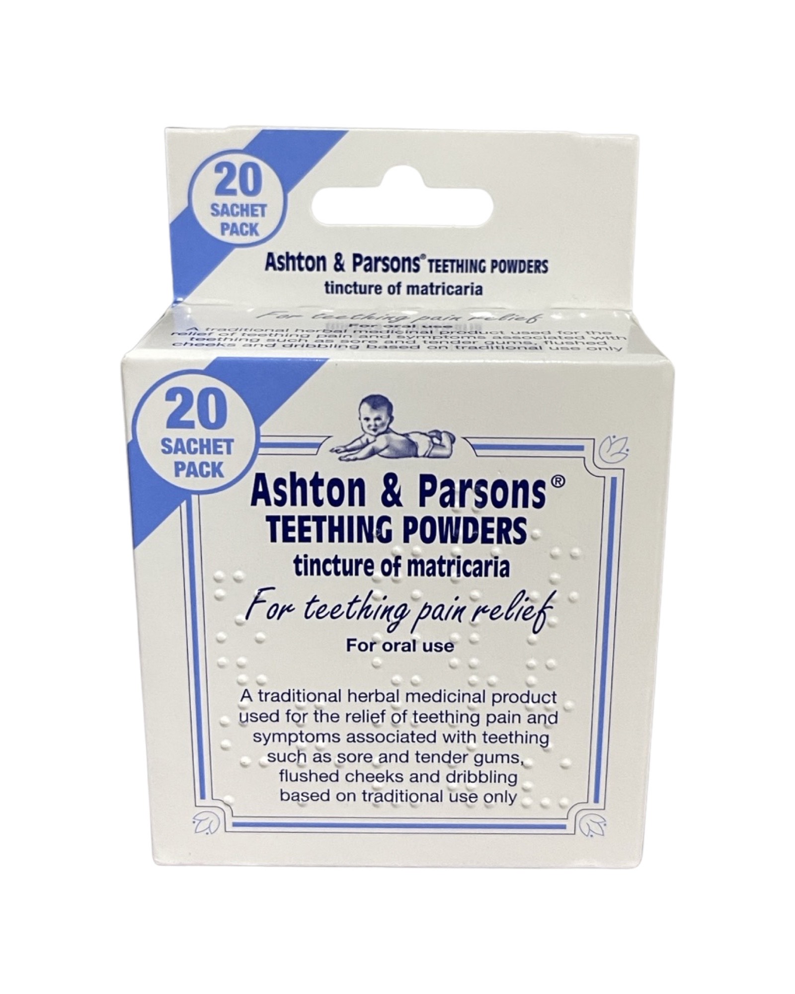 Ashthon+Parsons Infant Teething Powder 20's