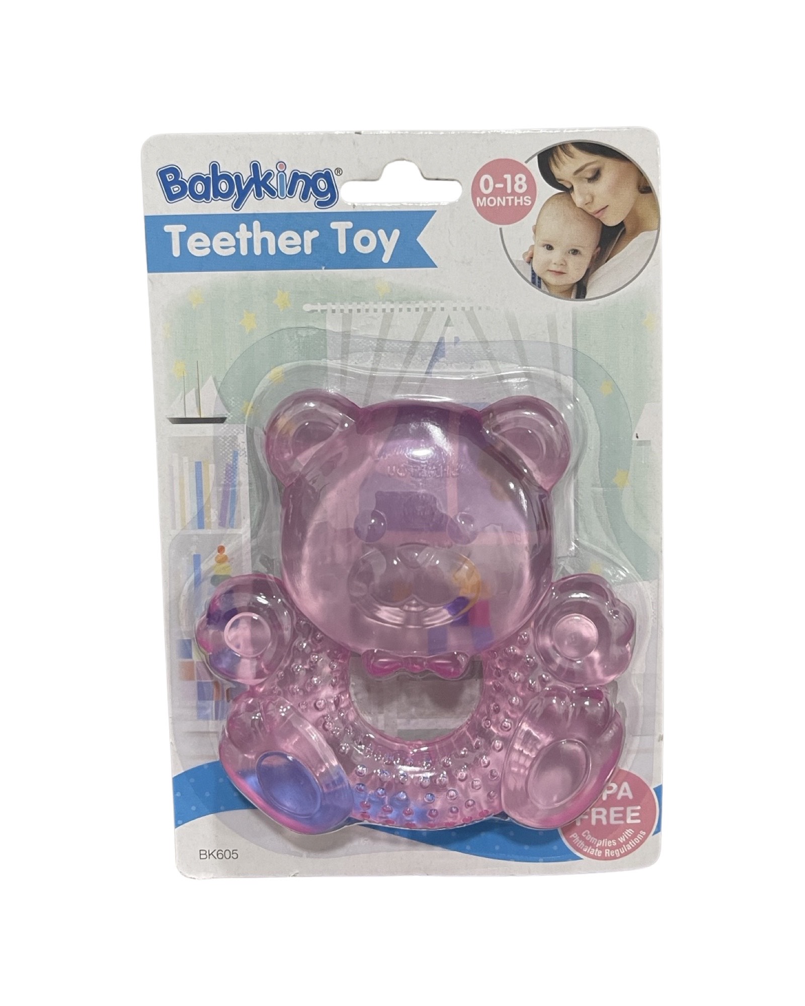 BABY WATER FILLED TEETHER ANIMAL #BK605