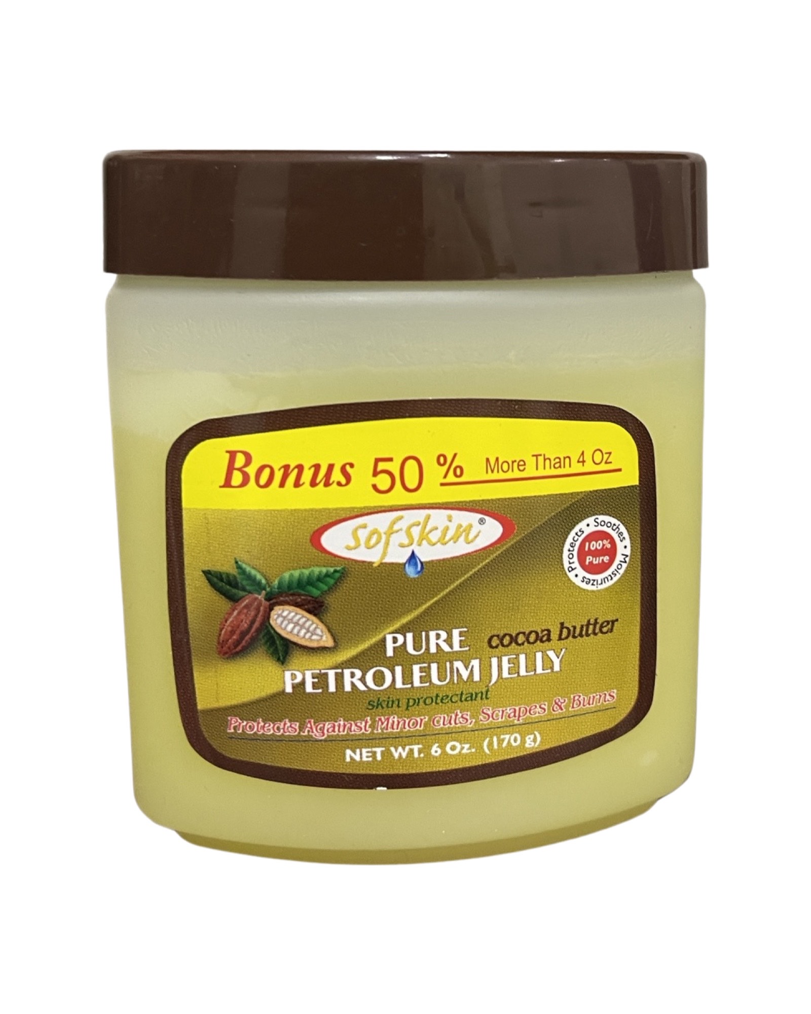 Petroleum Jelly softskin Cocoa Butter 6 oz