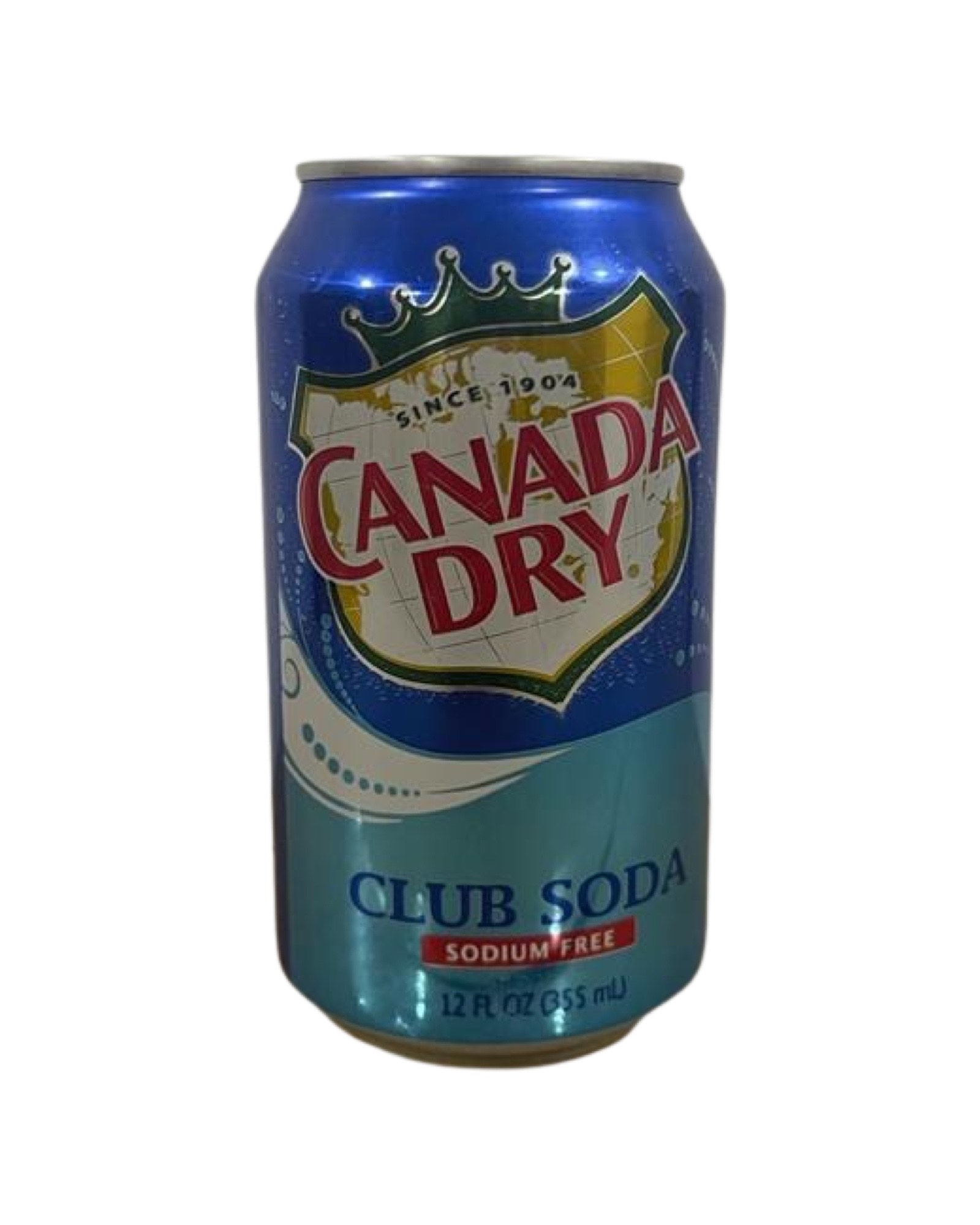 CANADA DRY SOFT DRINK- CLUB SODA 24/12 OZ