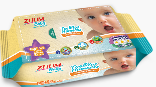 Zuum Baby Wipes 120