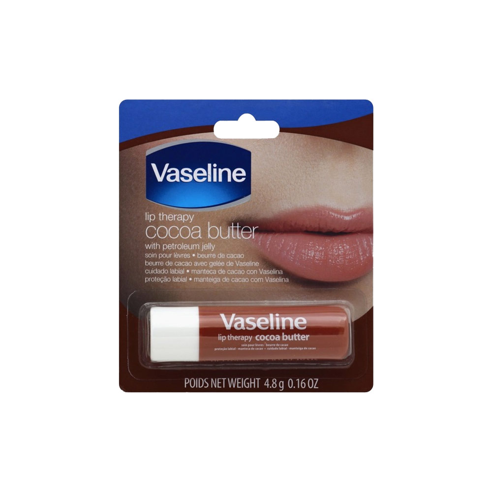 VASELINE LIP THERAPY COCOA BUTTER .16 OZ