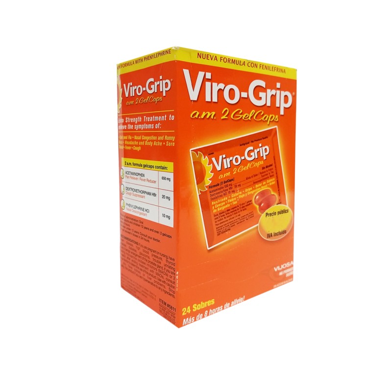 Viro-grip 2 AM Gelcaps 24ct