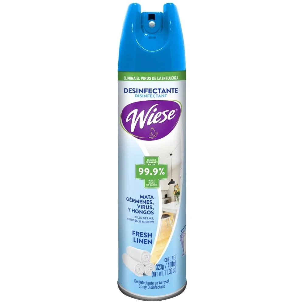 Wiese Disinfectant Spray Fresh Linen 8 oz 299ml