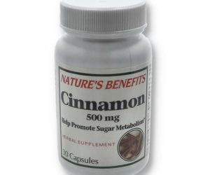 Nature's Benefit 30ct 500mg Cinammon August/2028