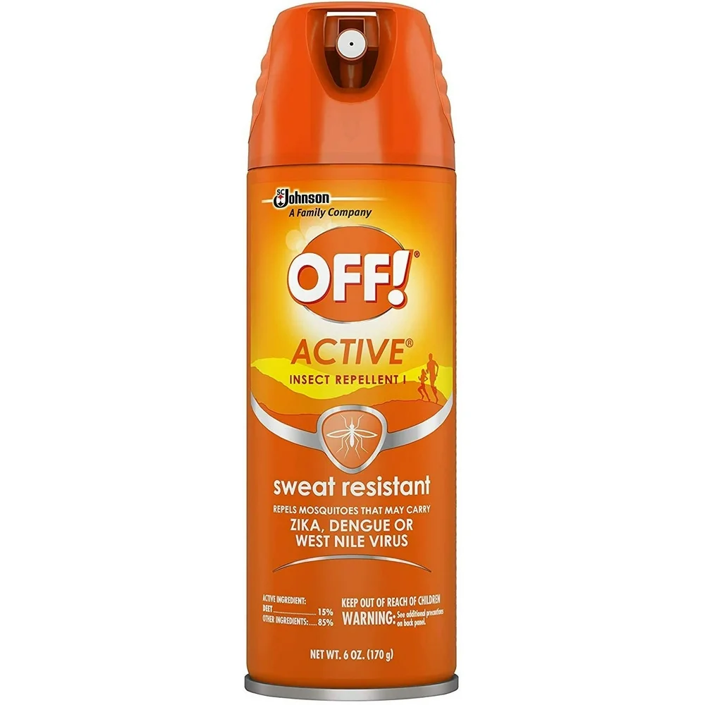 Off Spray Active Sweat Resistant Each