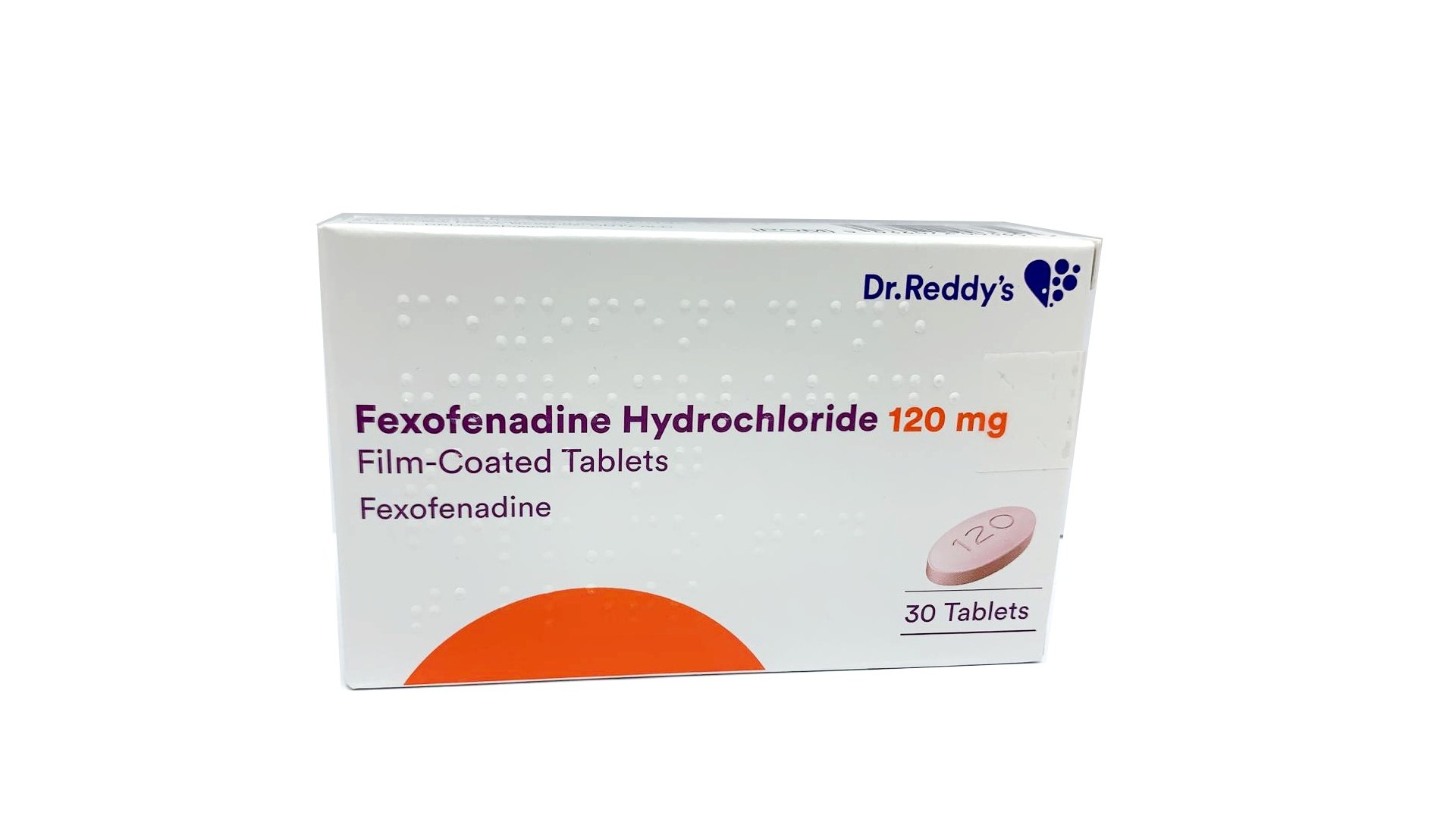 Fexofenadine 120mg x 30CT April/2025 Buy 6 get 1 Free