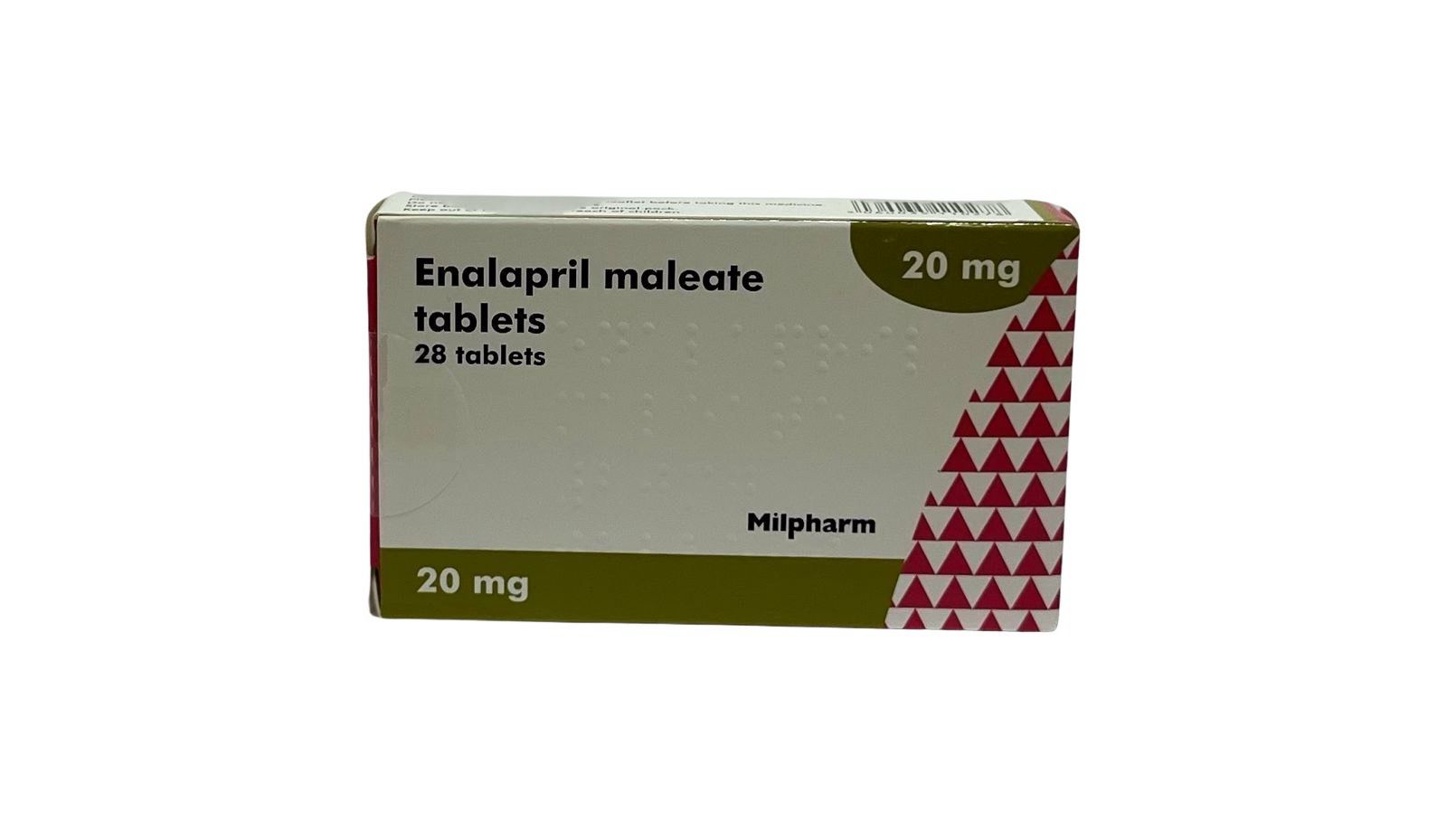 Enalapril 20mg x 28 Jan/2025