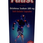Wellcure's Faast Diclofenac 100mg x 250ct soft gels May/2025