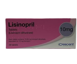 Lisinopril 10mg x 28 CT UK Generics Feb/2026