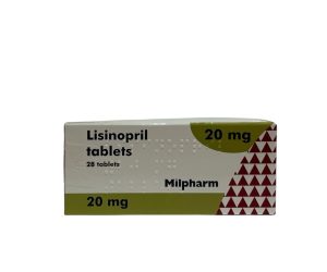 Lisinopril 20mg x 28CT UK Generics August/2026