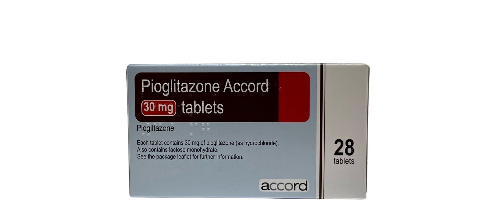 Pioglitazone 30mg x 28 Sep/2025 Buy 6 get 1 Free