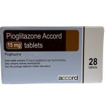 Pioglitazone 15mg x 28 May /2026