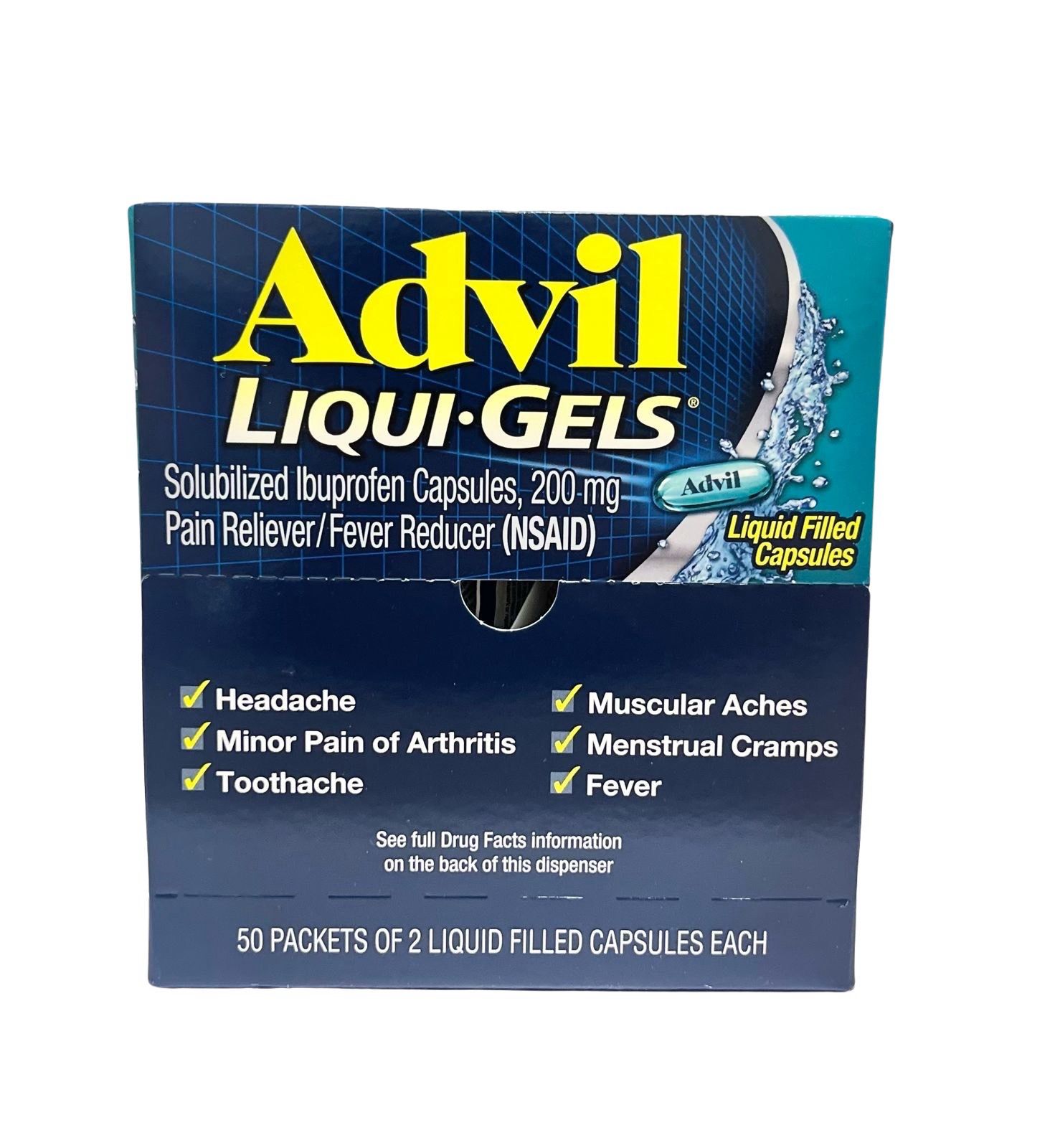 Advil liqui Gel 50/ct