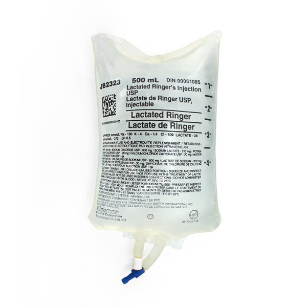 Lactate Ringer Hartman Solution x 500 ml January 2025