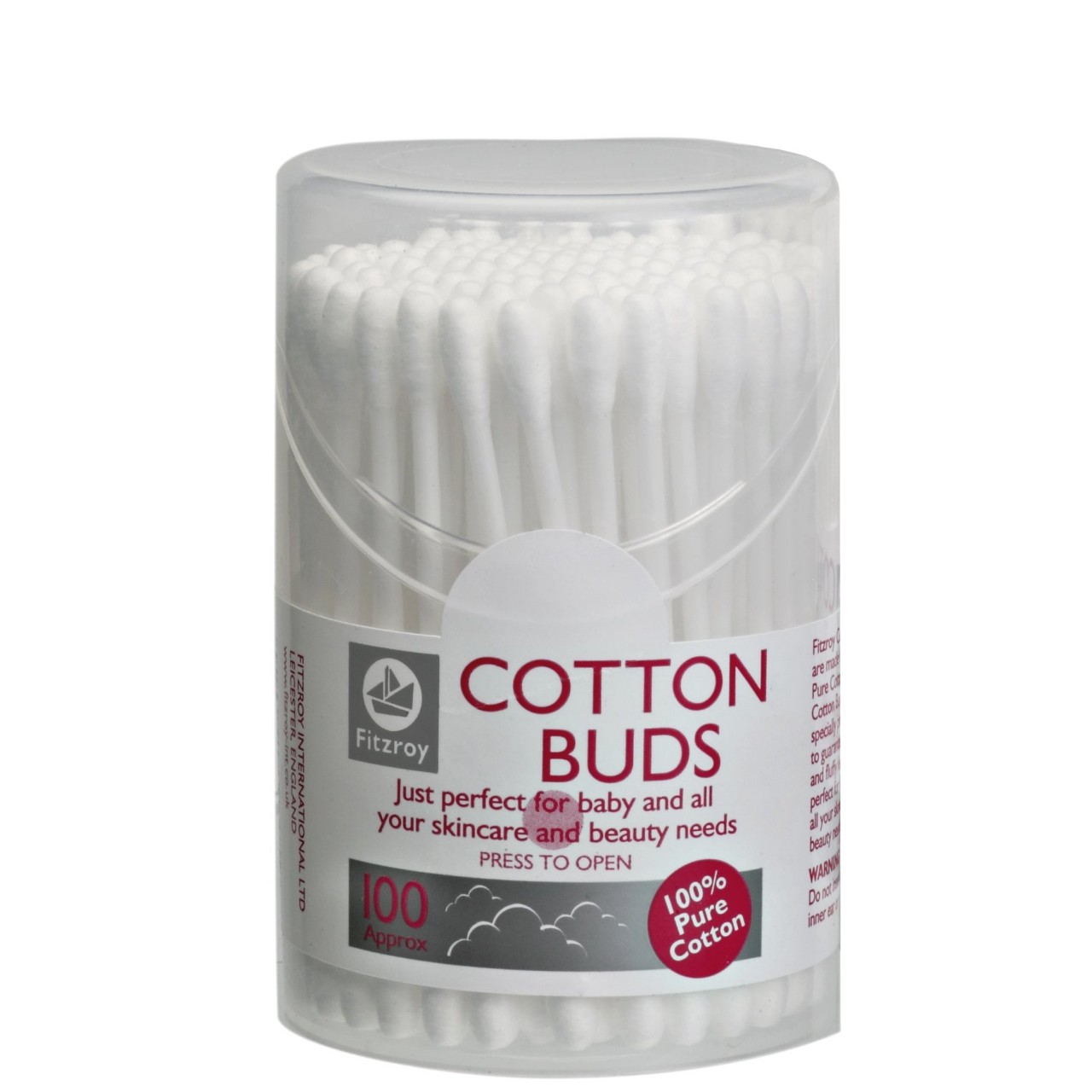 FITZROY COTTON BUDS 100'S