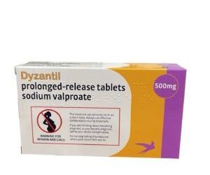 Valporic Acid Dyzantil 500mg Prolong Release 30ct April/2025 Buy 6 get 1 Free