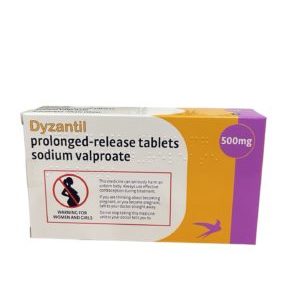 Valporic Acid Dyzantil 500mg Prolong Release 30ct April/2025 Buy 6 get 1 Free