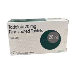 Tadalafil 20mg x 4ct UK Jun/2026