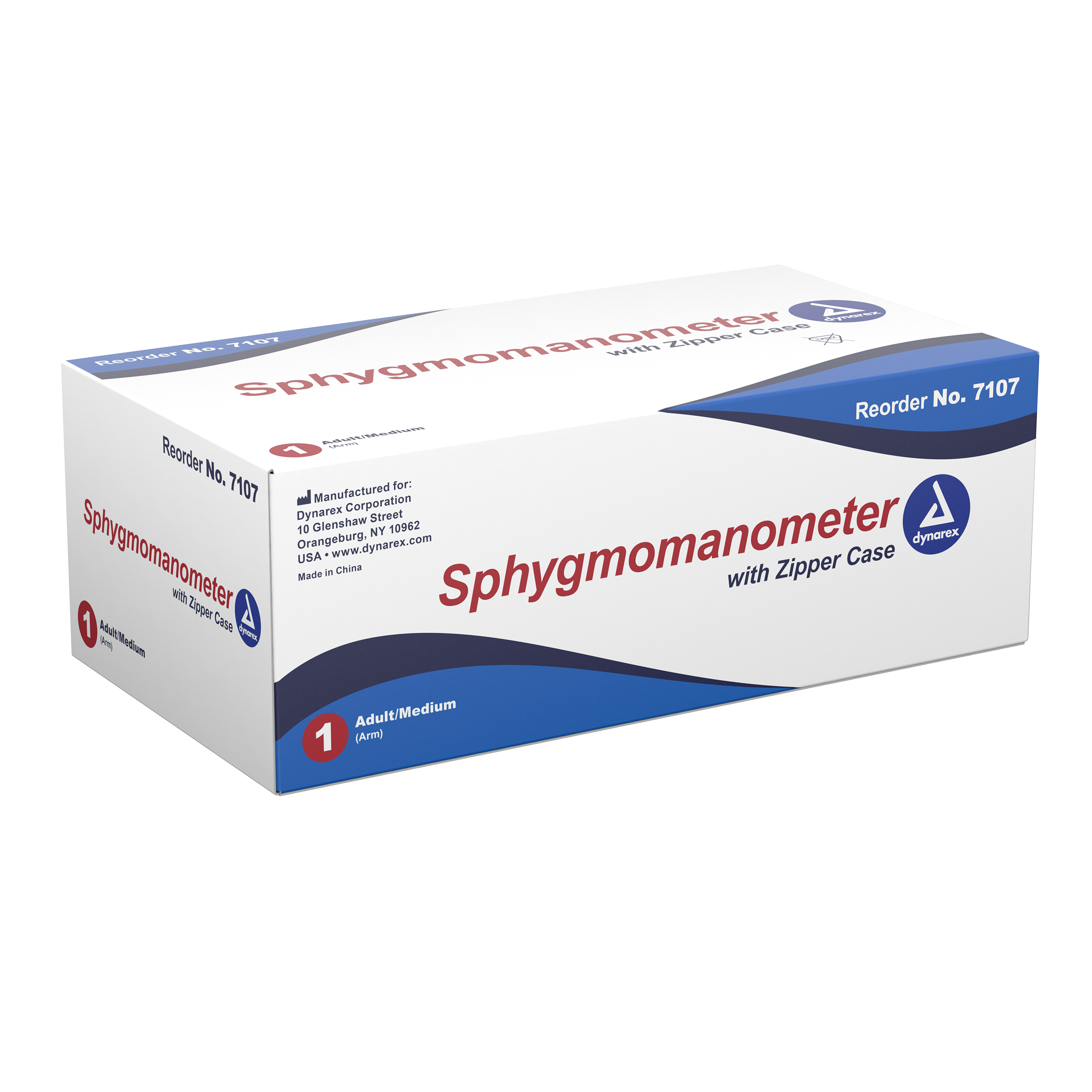 D- Dyn Sphygmomanometer Adult/Med Arm 7107